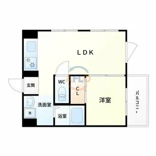 シャトルⅡ【5階】の間取り