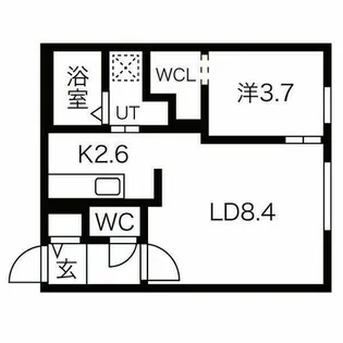 Maison de est【3階】の間取り