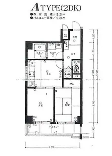 福岡県福岡市中央区舞鶴3丁目【マンション】の間取り