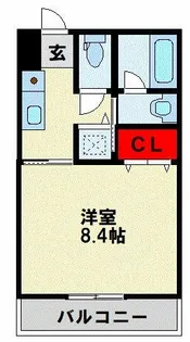 福岡県北九州市八幡西区紅梅2丁目【マンション】の間取り