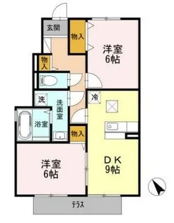 シエロ【1階】の間取り