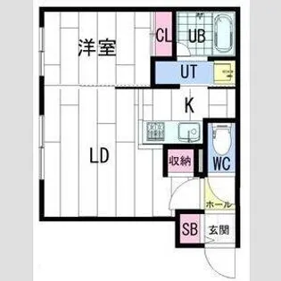 アルファスクエア南4西15【3階】の間取り