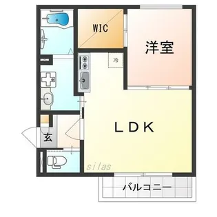 大阪府堺市北区中百舌鳥町5丁【アパート】の間取り