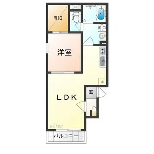 大阪府堺市北区中百舌鳥町5丁【アパート】の間取り
