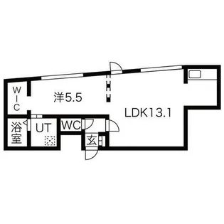 BellTree南9条【3階】の間取り