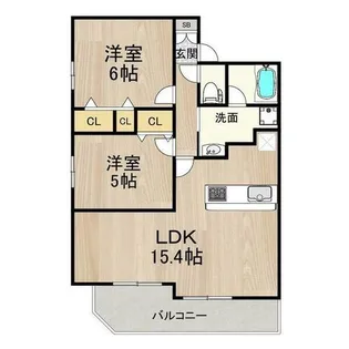 サムティグランツ神戸【3階】の間取り