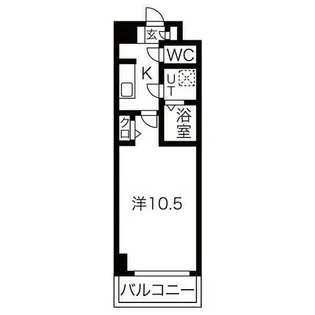 アベニューナカネ【5階】の間取り