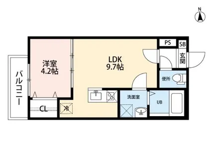 Haro Kanayama(ハロカナヤマ)【1階】の間取り