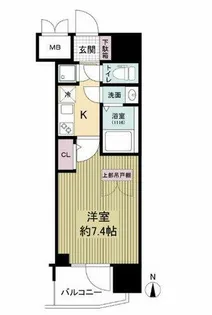 セレニテ本町東リアン【3階】の間取り