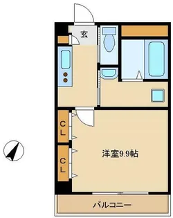 C&Cレジデンス【4階】の間取り