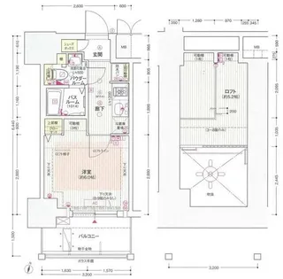 エステムコート神戸県庁前Ⅳグランディオ【8階】の間取り