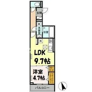グレイス【3階】の間取り