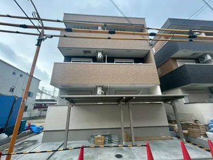 フジパレス弥刀駅北Ⅱ番館【1階】の外観