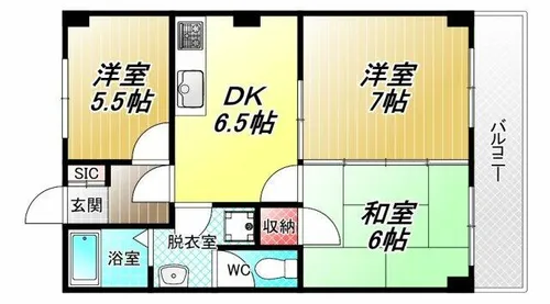 ワイズシステムビル【3階】の間取り