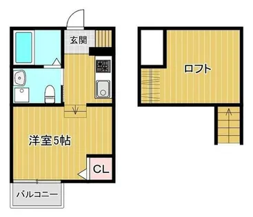 AVENIR【102号室】の間取り