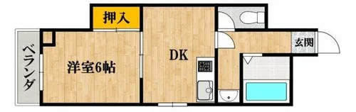 ライフステージ日本橋【3階】の間取り