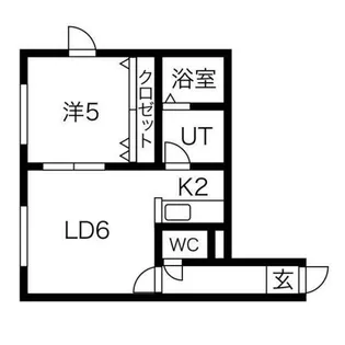 ステージノア北円山【4階】の間取り