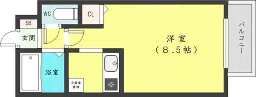 Lennon Terraza6-3【5階】の間取り