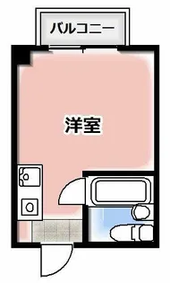 新森サンマンション【5階】の間取り