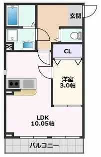 LINOメゾン蔵垣内【2階】の間取り