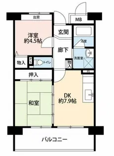 OPH大浜【1-903号室】の間取り