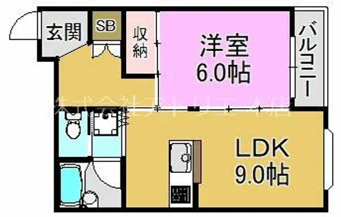 都ハイツ【2階】の間取り