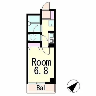 グランドヒル瀬田【7階】の間取り