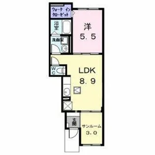 セリーナ【1階】の間取り