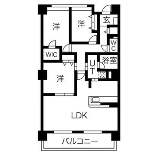 コルティーレマルフク【7階】の間取り
