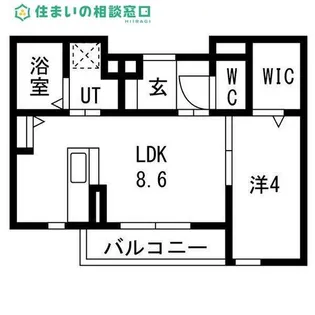 愛知県岡崎市針崎町字大坪【アパート】の間取り