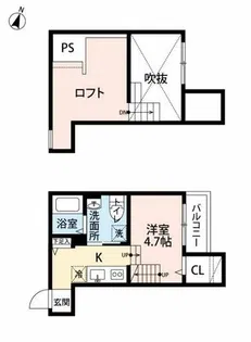 SORRISO VITA諸岡【1階】の間取り