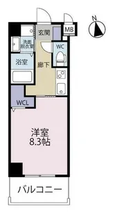 ラグーナ田原新町【502号室】の間取り