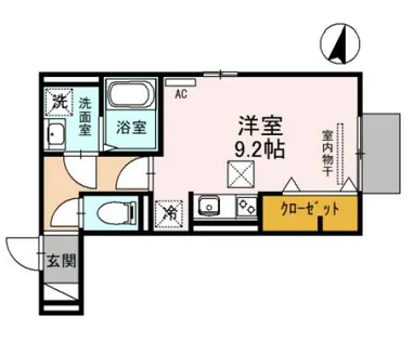 シャルマンヴィオラ【1階】の間取り