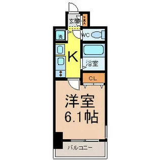 プレサンス泉セレグレード【8階】の間取り