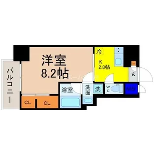 TENAS泉【7階】の間取り