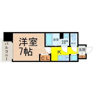 プレサンス金山デュアル【10階】の間取り