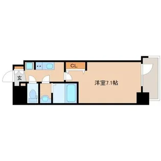 フレシール昭和通【9階】の間取り