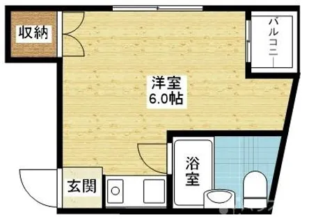 キャロルハウス【3階】の間取り