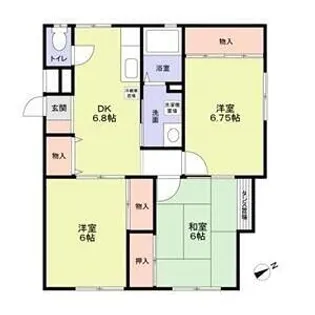 ハイツKOYAMA【2階】の間取り