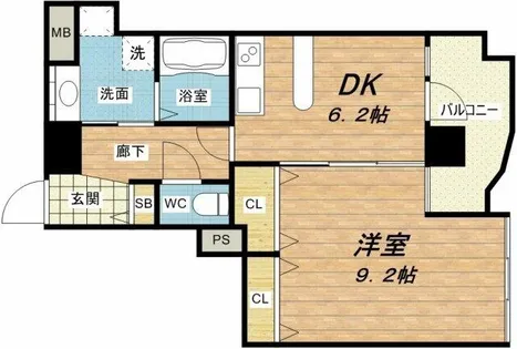 GRAZIO日本一【11階】の間取り