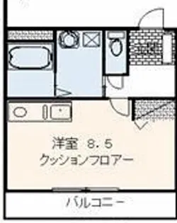 リバーテック【7F号室】の間取り