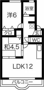 コスモガーデン【302号室】の間取り
