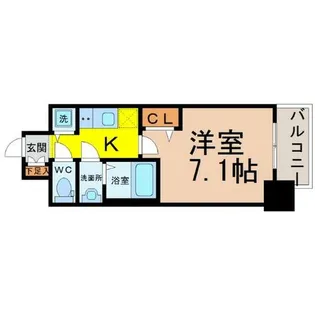 愛知県名古屋市中区金山2丁目【マンション】の間取り