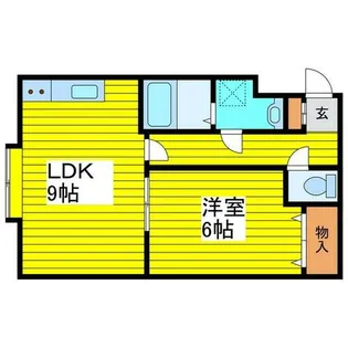グランドールN32【102号室】の間取り