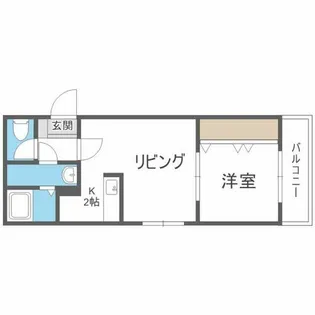 シャイニングライブⅢ【3階】の間取り