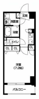 アーバネックス南森町【6階】の間取り