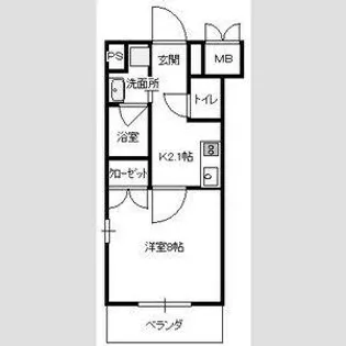 愛知県名古屋市天白区植田1丁目【マンション】の間取り