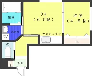 ルーチェ【4階】の間取り