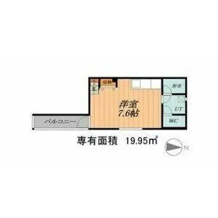 M-COURTⅠ【3階】の間取り