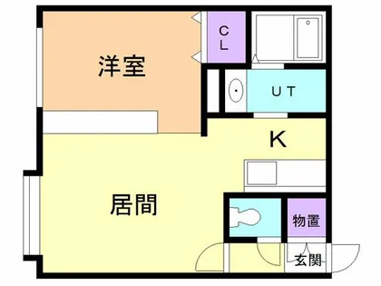 リバースマウンテン壱番館【2階】の間取り